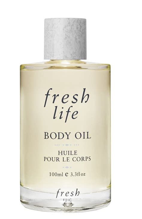 fresh life body oil.